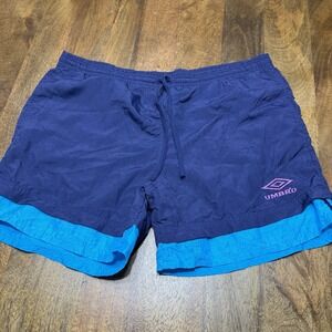 Vintage 90s Umbro Sand Soccer Shorts Nylon Medium USA
